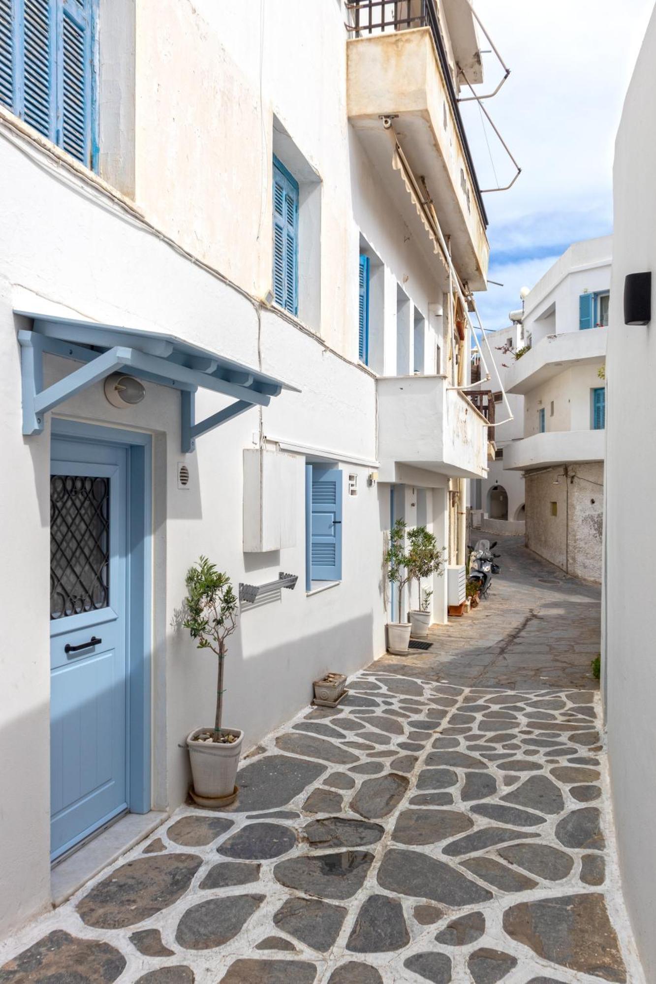 Апартаменты Aotes Naxos City Экстерьер фото